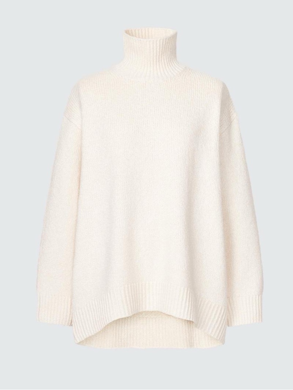 Uniqlo x Clare Waight Keller soft knit high neck sweater
